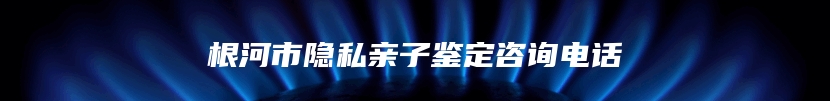 根河市隐私亲子鉴定咨询电话