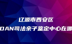 辽源市西安区DAN司法亲子鉴定中心在哪