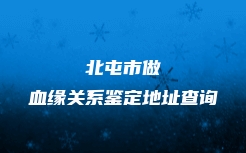 北屯市做血缘关系鉴定地址查询