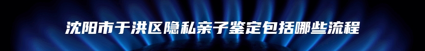 沈阳市于洪区隐私亲子鉴定包括哪些流程