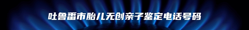 吐鲁番市胎儿无创亲子鉴定电话号码