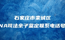 石家庄市栾城区DNA司法亲子鉴定联系电话号码