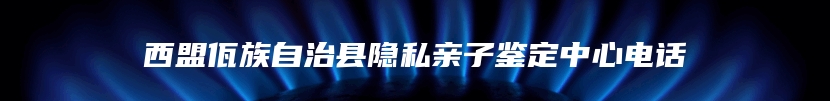 西盟佤族自治县隐私亲子鉴定中心电话