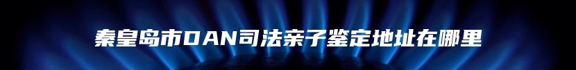 秦皇岛市DAN司法亲子鉴定地址在哪里